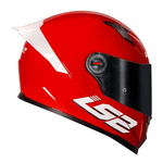Capacete Ls2 Ff358 S Bright - Vermelho 