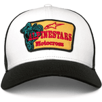 Boné Alpinestars Hardware Trucker - Branco/preto
