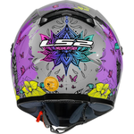 Capacete Ls2 Ff358 Dreamcatcher - Prata Amarelo