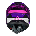 Capacete Norisk Flow Pulse - Roxo/rosa