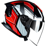 Capacete Norisk Downtown Provenza - Preto Vermelho