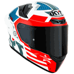 Capacete Kyt Tt Course Fuselage - Vermelho