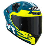 Capacete Kyt Tt Course Fuselage - Amarelo