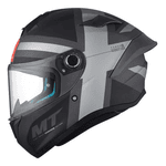 Capacete Mt Targo s Britain C2 - Cinza