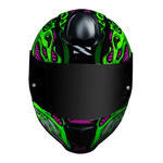 Capacete Norisk Ff802 Razor Parasite - Verde