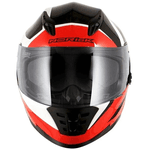 Capacete Norisk Ff302 Ridic - Preto Branco Vermelho