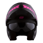 Capacete Norisk Ff345 Route Motion - Preto Rosa
