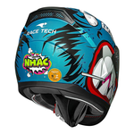 Capacete Race Tech Sector Nhac - Azul/rosa