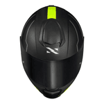 Capacete Norisk Ff802 Razor Full - Preto Fosco/amarelo