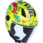 Capacete Norisk Orion Free - Amarelo Azul