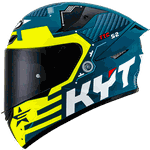 Capacete Kyt Tt Course Fuselage - Amarelo