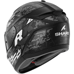 Capacete Shark Ridill 2 Molokai Mat Kws - Preto Cinza 