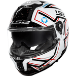 Capacete Ls2 Ff808 Stream Ii Maze - Branco Preto 