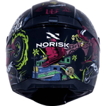 Capacete Norisk Ff802 Razor Do Grau - Preto