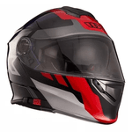 Capacete X11 Turner Prisma Escamoteável - Azul/vermelho