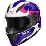 Capacete Norisk Ff302 District - Azul/branco