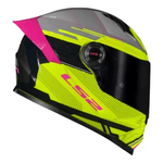 Capacete Ls2 Ff358 s Digital Preto/amarelo