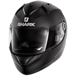 Capacete Shark Ridill 2 Blank Mat Kma - Preto Fosco.