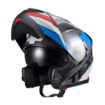 Capacete Texx Gladiator V3 Reisen - Vermelho/branco