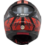 Capacete Ls2 Ff353 Rapid Xtreet - Preto/vermelho