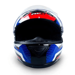 Capacete Fw3 - Gtn Super - Vermelho Azul Branco
