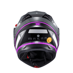 Capacete Texx Gladiator V3 Makan - Cinza/rosa