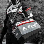 Bolsa Capacete Ls2 Sport - Cinza/vermelho
