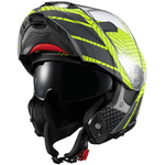 Capacete Texx Kratos Cyber - Cinza/verde Fosco