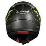 Capacete Ls2 Ff353 Rapid Rokku - Preto Fosco/amarelo