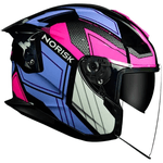 Capacete Norisk Downtown Provenza - Preto Rosa