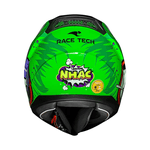 Capacete Race Tech Sector Nhac - Verde/rosa