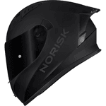 Capacete Norisk Flow Monocolor - Preto Fosco