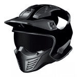 Capacete Norisk Darth - Preto Brilhante