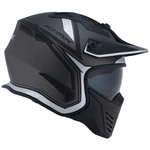 Capacete Norisk Darth Outline - Titanium Prata