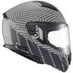Capacete Texx Kratos Cyber - Cinza Fosco