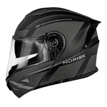 Capacete Norisk Motion Defender - Titanium Preto