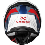 Capacete Norisk Strada Ii St - Branco/azul/vermelho