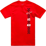 Camiseta Alpinestars Liver - Vermelho