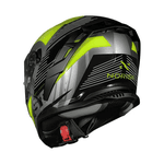 Capacete Norisk Strada Ii St - Titanium/preto/amarelo