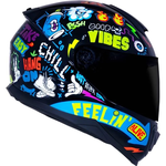 Capacete Norisk Ff802 Razor Vibes - Preto