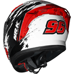 Capacete Norisk Flow Daytona - Branco/vermelho
