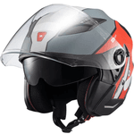 Capacete Texx Ugello Reisen - Vermelho/branco