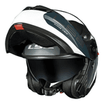 Capacete Ls2 Ff908 Strobe Ii Victory - Cinza Fosco/azul