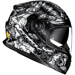 Capacete Norisk Ff302 Hot Girl - Preto Branco