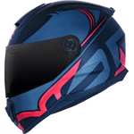 Capacete Norisk Ff802 Razor Squalo - Preto Vermelho