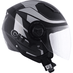 Capacete Norisk Orion City - Preto Prata