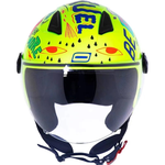 Capacete Norisk Orion Free - Amarelo Azul