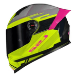 Capacete Ls2 Ff358 s Digital Preto/amarelo