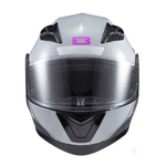 Capacete Texx Gladiator V3 Makan - Cinza/rosa