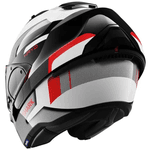 Capacete Shark Evo Es Kryd Wkr - Branco Preto Vermelho.